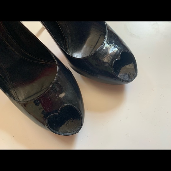 FINAL SALE - Alexander McQueen pink-sole open-toe heels 38 - Picture 9 of 16